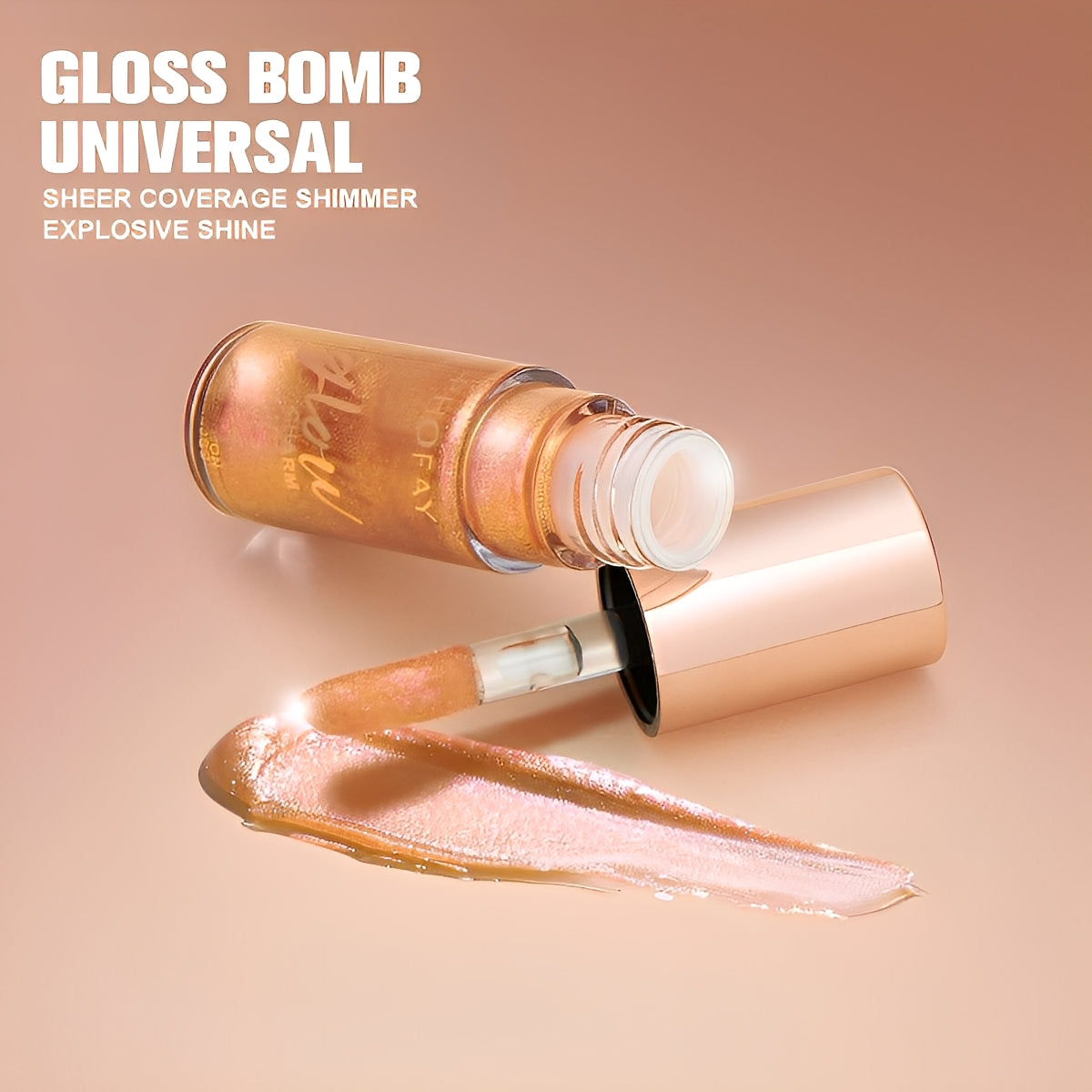 Orvelia Milano × PHOFAY — Moisturizing Shimmer Lip Gloss