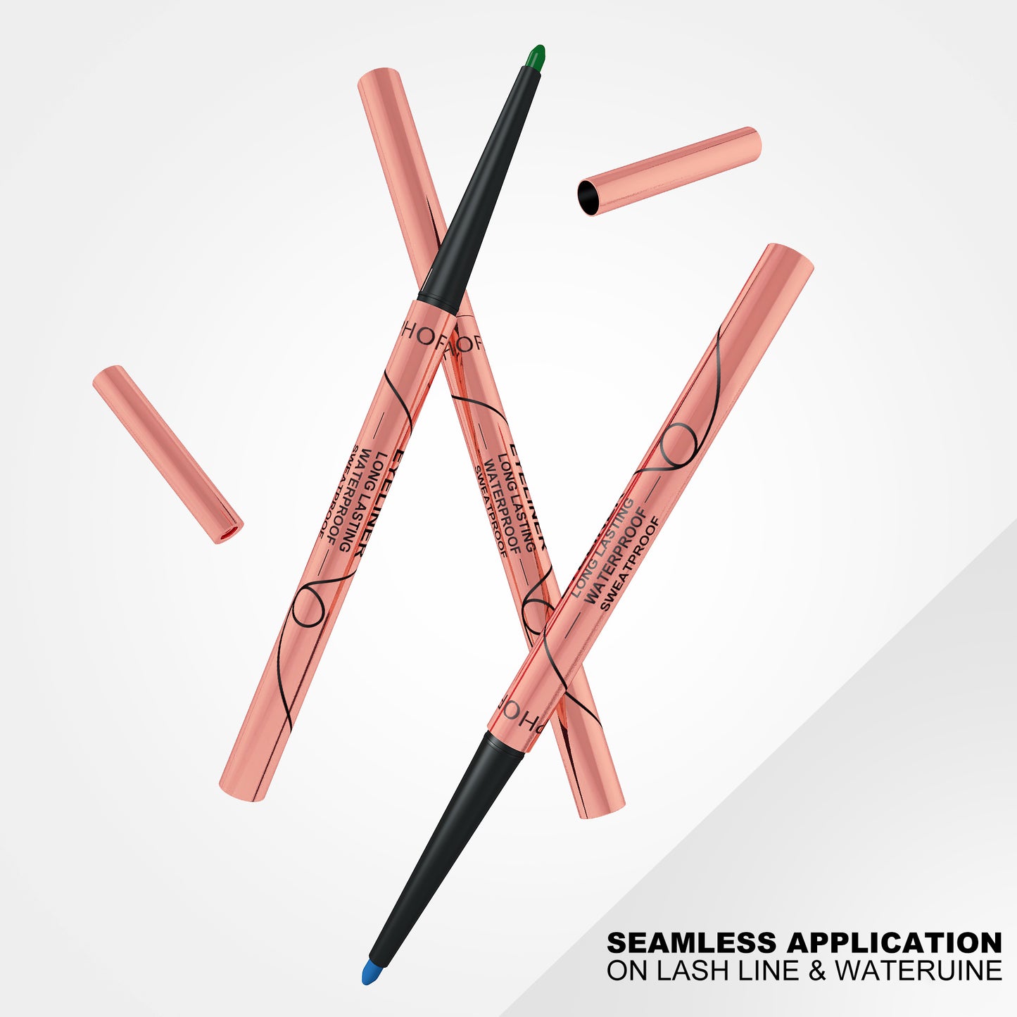Orvelia Milano – Waterproof Color Art Eyeliner Set