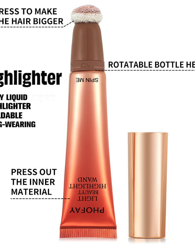 Orvelia Milano × PHOFAY — Radiance Glow Highlighter Wand - Orvelia Milano