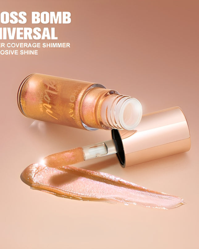 Orvelia Milano × PHOFAY — Moisturizing Shimmer Lip Gloss - Orvelia Milano