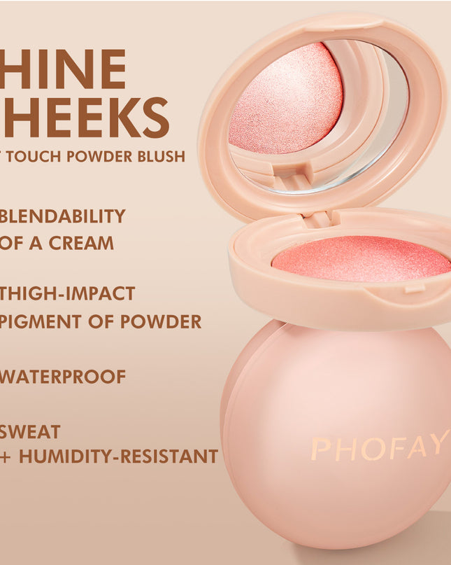 Orvelia Milano × PHOFAY — Luminous Rose Glow Blush - Orvelia Milano